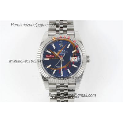 Datejust 126334 41mm VR3235 Automatic Mens Watch Best Edition CLEAN Blue Stick Dial On 904L Jubilee SS Bracelet CHS