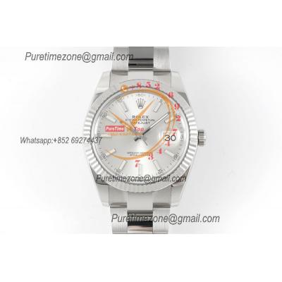 Datejust 126334 41mm VR3235 Automatic Mens Watch Best Edition CLEAN Silver Stick Dial On 904L Oyster SS Bracelet CHS