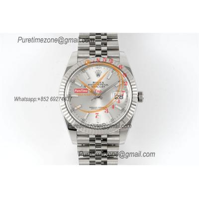 Datejust 126334 41mm VR3235 Automatic Mens Watch Best Edition CLEAN Silver Stick Dial On 904L Jubilee SS Bracelet CHS