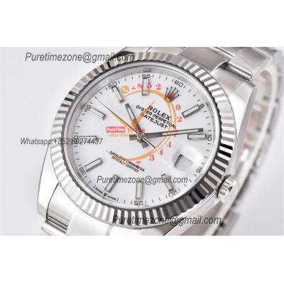 Datejust 126334 41mm VR3235 Automatic Mens Watch Best Edition CLEAN White Stick Dial On 904L Oyster SS Bracelet CHS