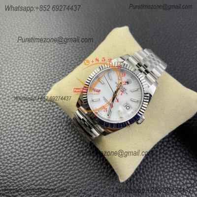 Datejust 126334 41mm VR3235 Automatic Mens Watch Best Edition CLEAN White Stick Dial On 904L Jubilee SS Bracelet CHS