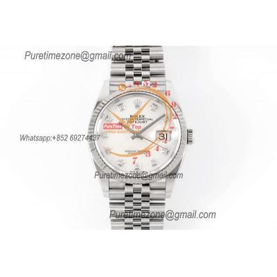 Datejust 126334 41mm VR3235 Automatic Mens Watch Best Edition CLEAN MOP Diamonds Dial On 904L Jubilee SS Bracelet CHS