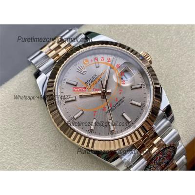 Datejust 126331 41 VR3235 Automatic Mens Watch Best Edition CLEAN RG Champagne Stick Dial On 904L Jubilee SS Bracelet