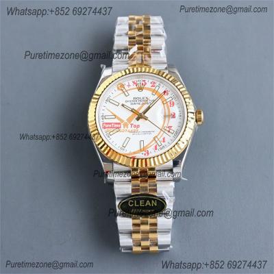 Datejust 126333 41 VR3235 Automatic Mens Watch Best Edition CLEAN YG White Stick Dial On 904L Oyster SS Bracelet CHS