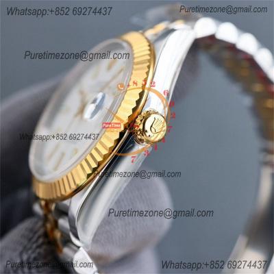 Datejust 126333 41 VR3235 Automatic Mens Watch Best Edition CLEAN YG White Stick Dial On 904L Oyster SS Bracelet CHS