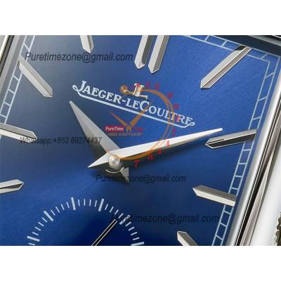 Reverso Classic 3988482 Duoface Small Seconds 854A Automatic Mens Watch Best Edition MGF Blue White Dial CHS