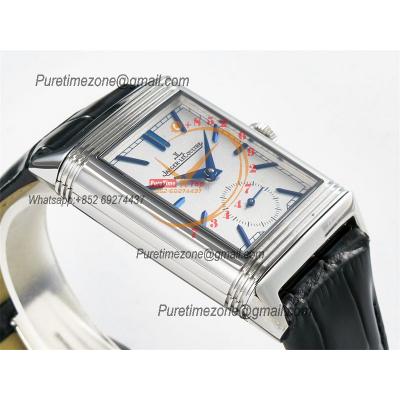 Reverso Classic 3988482 Duoface Small Seconds 854A Automatic Mens Watch Best Edition MGF White Black Dial CHS