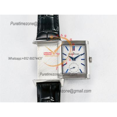 Reverso Classic 3988482 Duoface Small Seconds 854A Automatic Mens Watch Best Edition MGF White Black Dial CHS