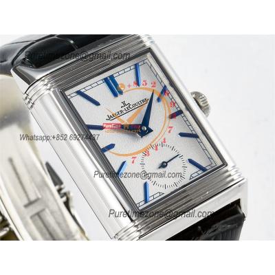 Reverso Classic 3988482 Duoface Small Seconds 854A Automatic Mens Watch Best Edition MGF White Black Dial CHS