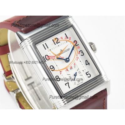 Reverso Classic Q397846J Duoface Small Seconds 854A Automatic Mens Watch Best Edition MGF Silver Black Dial CHS