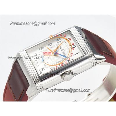 Reverso Classic Q397846J Duoface Small Seconds 854A Automatic Mens Watch Best Edition MGF Silver Black Dial CHS