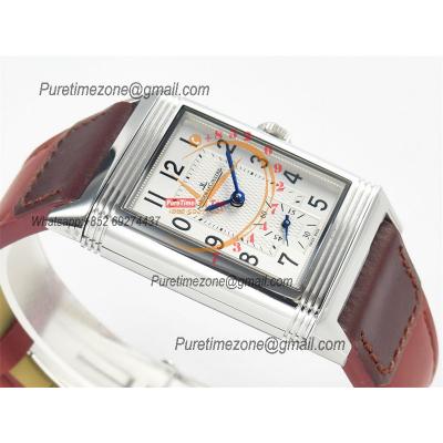 Reverso Classic Q397846J Duoface Small Seconds 854A Automatic Mens Watch Best Edition MGF Silver Black Dial CHS