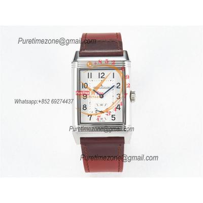 Reverso Classic Q397846J Duoface Small Seconds 854A Automatic Mens Watch Best Edition MGF Silver Black Dial CHS