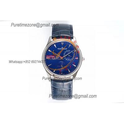 Master Ultra Thin Q1372520 Reserve Marche SA938 Automatic Mens Watch Best Edition ZF V6 Power Reserve Steel Blue Dial