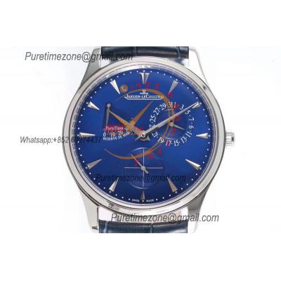 Master Ultra Thin Q1372520 Reserve Marche SA938 Automatic Mens Watch Best Edition ZF V6 Power Reserve Steel Blue Dial