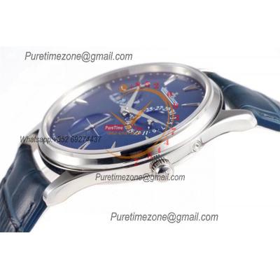 Master Ultra Thin Q1372520 Reserve Marche SA938 Automatic Mens Watch Best Edition ZF V6 Power Reserve Steel Blue Dial