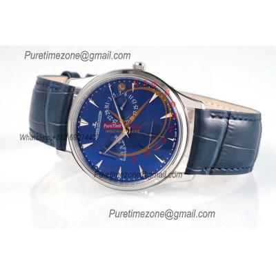 Master Ultra Thin Q1372520 Reserve Marche SA938 Automatic Mens Watch Best Edition ZF V6 Power Reserve Steel Blue Dial