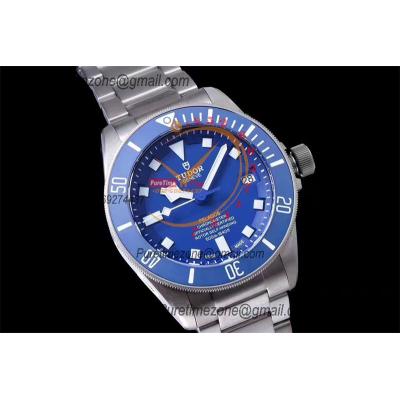 M25600TB Pelagos Titanium Ceramic Bezel A2824 Automatic Mens Watch Best Edition ZF 42mm Blue Dial CHS