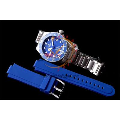 M25600TB Pelagos Titanium Ceramic Bezel A2824 Automatic Mens Watch Best Edition ZF 42mm Blue Dial CHS