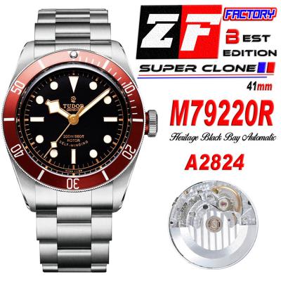 Heritage Black Bay M79220R A2824 Automatic Mens Wa...