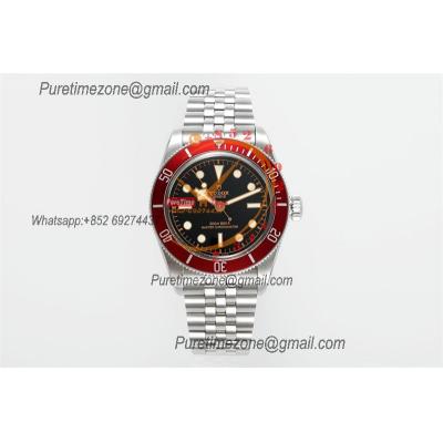 Heritage Black Bay M7941A1A0RU A2824 Automatic Mens Watch Best Edition ZF 41mm Red Bezl Black Dial SS Bracelet