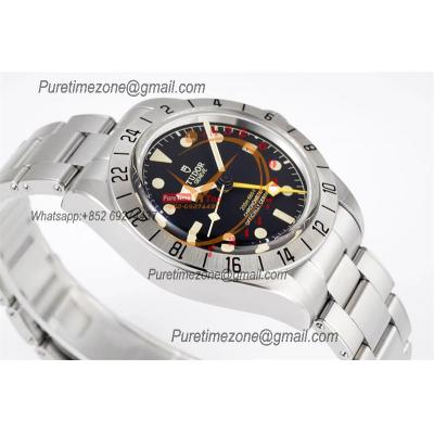 Black Bay GMT M79470 A2836 Automatic Mens Watch Best Edition ZF 39mm SS Bezl Black Dial SS Bracelet CHS