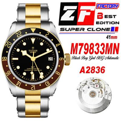 Black Bay GMT S&G M79833MN A2836 Automatic Mens Wa...