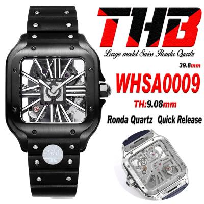 Santos WHSA0009 Large Model 39.8mm Swiss Ronda Qua...