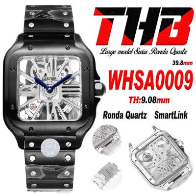 Santos WHSA0009 Large Model 39.8 Swiss Ronda Quart...