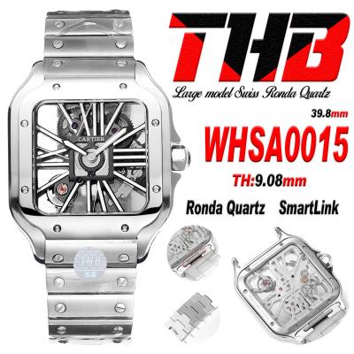 Santos WHSA0015 Large Model 39.8 Swiss Ronda Quart...