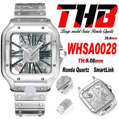 Santos WHSA0028 Large Model 39.8 Swiss Ronda Quart...