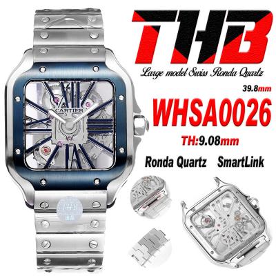 Santos WHSA0026 Large Model 39.8 Swiss Ronda Quart...