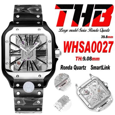 Santos WHSA0027 Large Model 39.8 Swiss Ronda Quart...