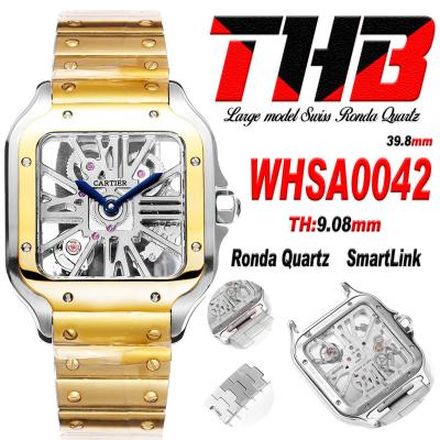 Santos WHSA0042 Large Model 39.8 Swiss Ronda Quart...