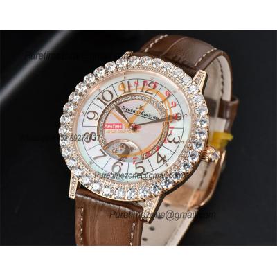 Rendez-vous Jewellery Dazzling Night Day Q3432570 A898 Automatic Womens Watch Best Edition GF RG Diamond Bezel MOP Dial