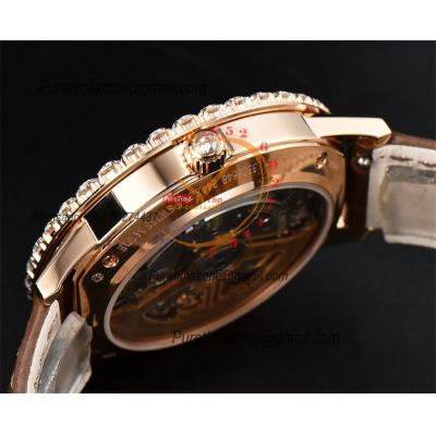 Rendez-vous Jewellery Dazzling Night Day Q3432570 A898 Automatic Womens Watch Best Edition GF RG Diamond Bezel MOP Dial