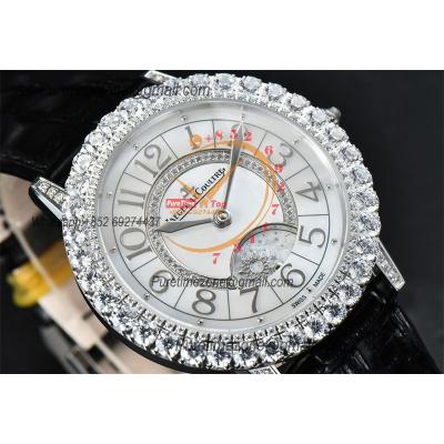 Rendez-vous Jewellery Dazzling Night Day Q3433570 A898 Automatic Womens Watch Best Edition GF SS Diamond Bezel MOP Dial