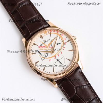 Master Ultra Thin Q1372520 Reserve Marche A938 Automatic Mens Watch Best Edition GF Power Reserve RG Silver Dial CHS