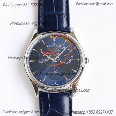 Master Ultra Thin Q1372520 Reserve Marche A938 Automatic Mens Watch Best Edition GF Power Reserve Steel Blue Dial