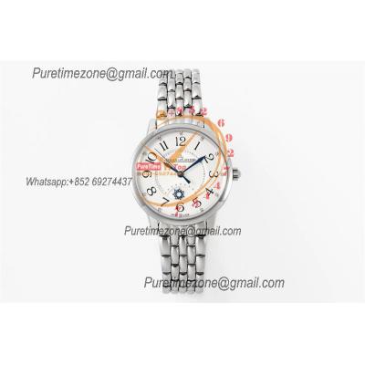 Rendez-Vous Night & Day Q3448430 A898 Automatic Womens Watch Best Edition APSF 34 Diamonds Bezel Silver Dial SS