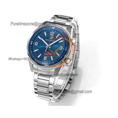 Polaris Q9008180 JLC 899A Automatic Mens Watch  Best Edition BLSF 42 Blue Dial SS Bracelet CHS