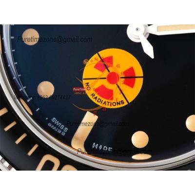 Fifty Fathoms 5008E Barakuda A1151 Automatic Mens Watch Best Edition GSF 40mm Black Dial Rubber Strap CHS