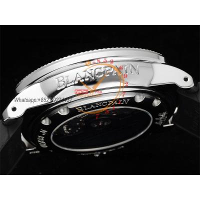 Fifty Fathoms 5008E Barakuda A1151 Automatic Mens Watch Best Edition GSF 40mm Black Dial Rubber Strap CHS