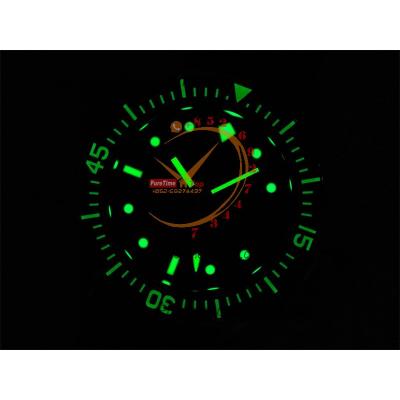 Fifty Fathoms 5008D No Rad A1151 Automatic Mens Watch Best Edition GSF 40mm  Black Dial Rubber Strap CHS