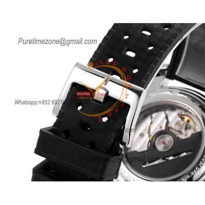 Fifty Fathoms 5008D No Rad A1151 Automatic Mens Watch Best Edition HKF 40mm Black Dial Rubber Strap CHS