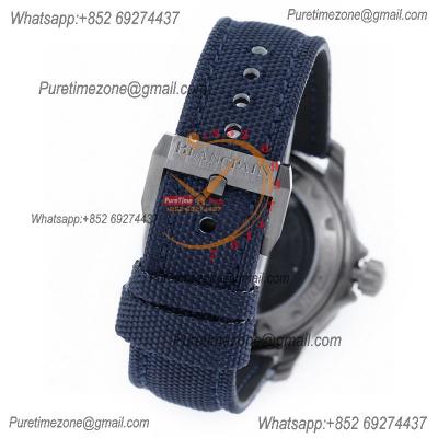 Fifty Fathoms Automatique 5015 M9015 Automatic Mens Watch Best Edition TWF 45mm Titanium Blue Dial Leather CHS