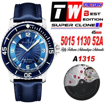 Fifty Fathoms Automatique 5015 M9015 Automatic Men...