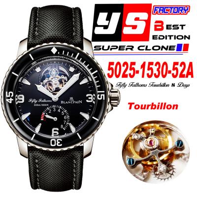 Fifty Fathoms Real Tourbillon 8 Jours Automatic Me...