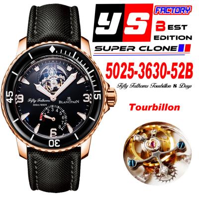 Fifty Fathoms Real Tourbillon 8 Jours Automatic Me...