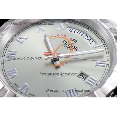 Royal M28600 A2834 Automatic Mens Watch Best Edition V7F 41mm Silver Roman Dial Stainless Steel Bracelet CHS